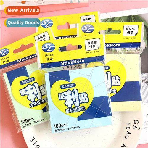 Square Sticky Notes Sticky Note Book Colorful 100 Sticky Not