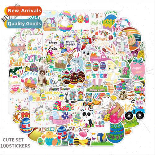 100 New Egg Bunny Easter s Laptop Glass s ggage Doodle s