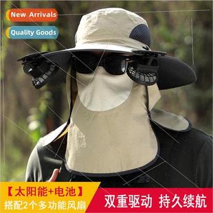 rechargeable fan lithium battery removable Solar clip small