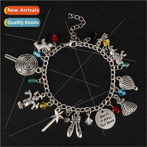 Movie Peripherals The Wizard of Oz Alloy Charm Set Bracelet