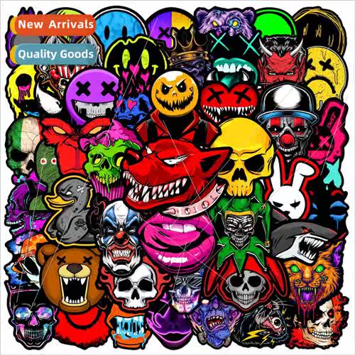 50 new personalized ghost face graffiti stickers cell phone