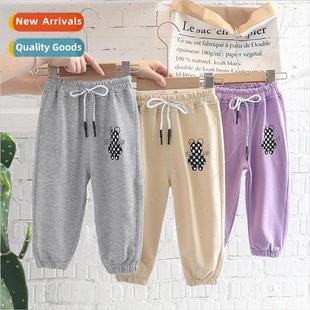 pants new the Korean casual baby sweatpants fall Boys