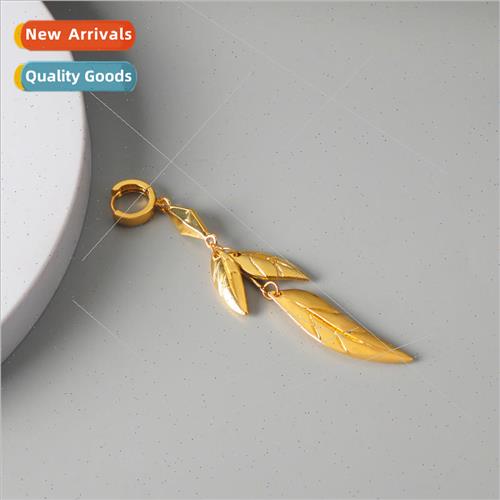 The original God Sumi Tineri gold clover earrings earrings e