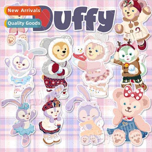 Cartoon cute star dalu Duffy bear stickers decorative sticke