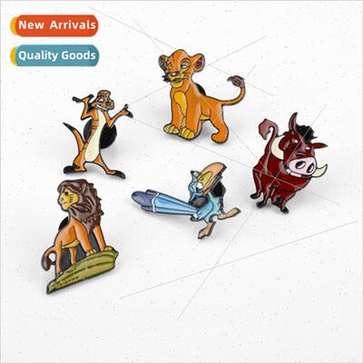Movie around the on King brooch cute cartoon mba badge anima