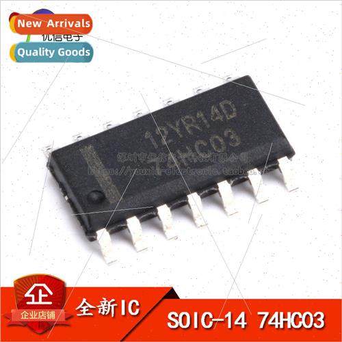 SMD 74HC03D Chip Logic Circuit Quad 2-Input Token SOP-14