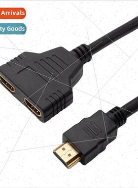 HD HDMI one in two adapter cable hdmi one in two out splitte