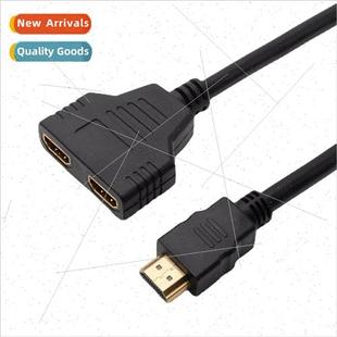 two out HDMI splitte hdmi one cable adapter