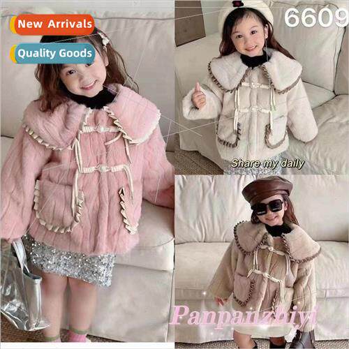 Girls new winter baby girl baby padded thickened jacket smal