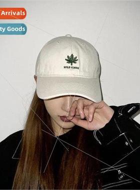 Ins hat womens  simple wild baseball cap Korean  of the casu