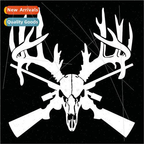 Car Stickers Outlet Stickers Carving Reflective Deer Head Hu