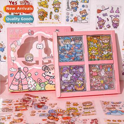 Doodles Holiday PET Waterproof Sticker Set Creative Astronau
