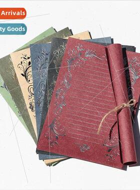 Vintage hot stamping lined letter paper beautiful romantic f