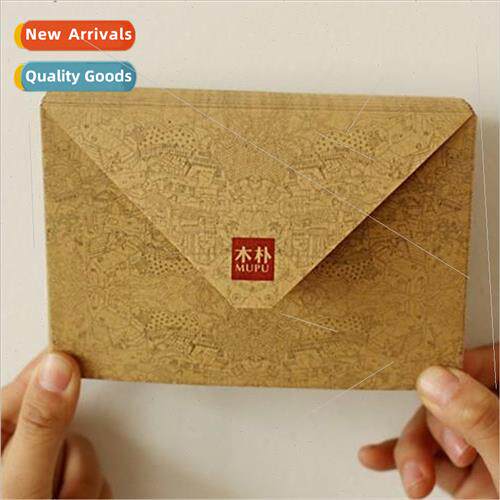 Envelope Creative Vintage Kraft Paper Triangle Envelope mple