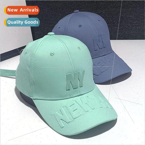 Mint green duck tongue hat hat men and women Korean duck ton