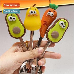 shape not spoon three 适 steel dimensional rustless Cute 304