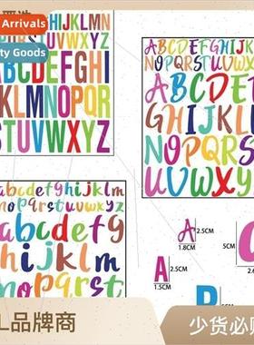 New 1 English + 2 inches Vinyl vinyl PVC self-adhesive lette