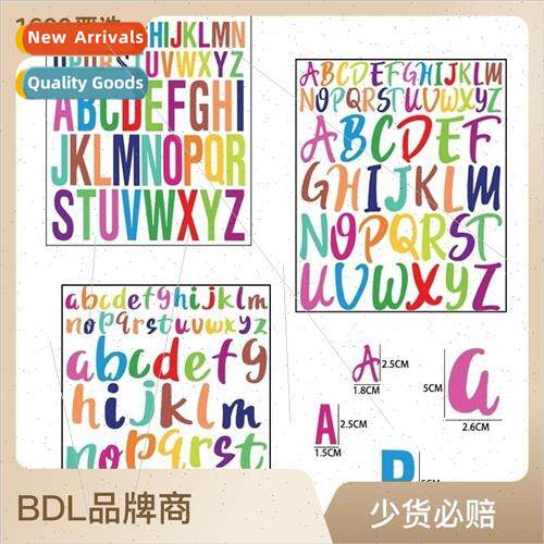 New 1 English + 2 inches Vinyl vinyl PVC self-adhesive lette