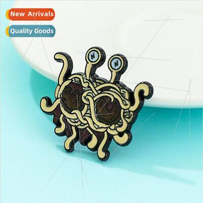 New Spaghetti Styling Flight Spaghetti Monster Brooch Costum
