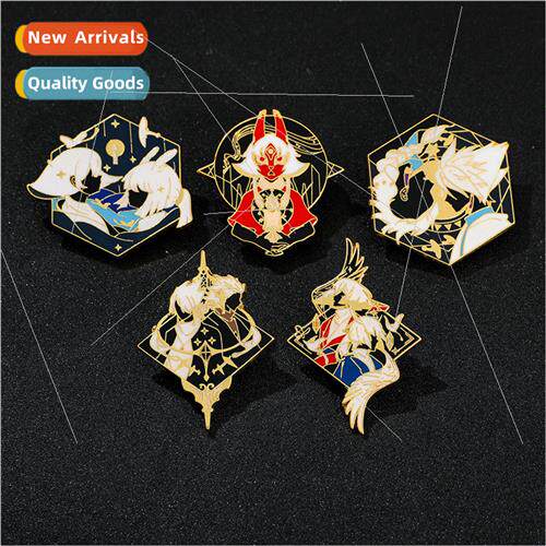 ght encounter game  gold white bird flat mushroom metal badg