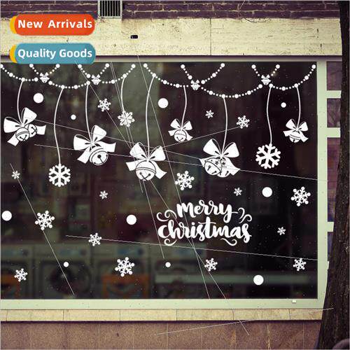 New XL869 Christmas snowflake bell  window glass door decora