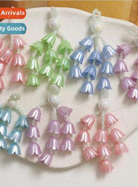 Fantasy princess  tassel bell orchid small flowers diy handm