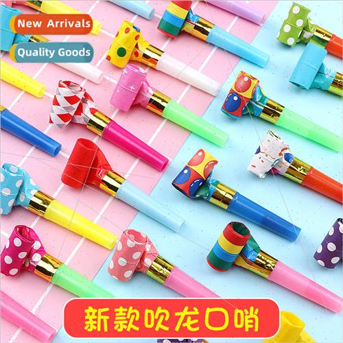 Blowing Dragon Whistle Cheerleaders Birthday Party Party Lon