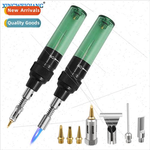 Home soldering repair tools pen type gas soldering iron port