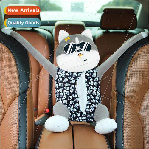 Car tissue box draw box creative automotive armrest box seat