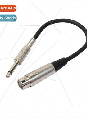 0.3 Meter 6.35 Male to Ca Female Microphone Electric Guitar