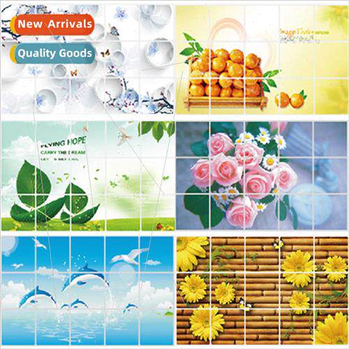 Kitchen aluminum foil high temperature oil stickers stickers