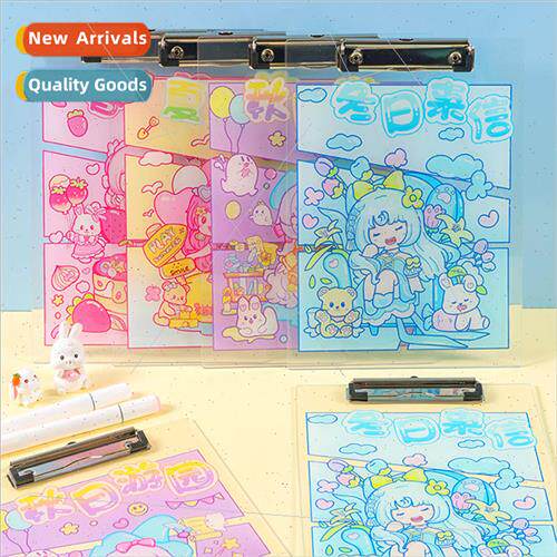 Mango sauce acrylic folder students special board clip test