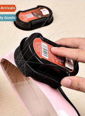 Double ded Shoe BrushLeather Shoe SpongeShoe PolishColorless