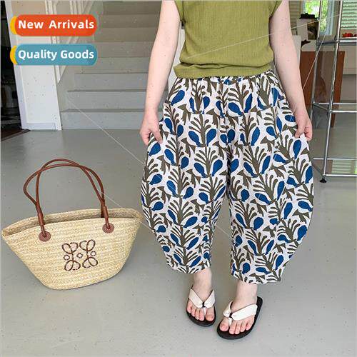 Boys and girls summer new childrens casual crab anti-mosquit