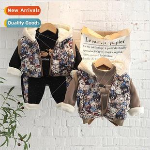 and sma baby padded old girls year autumn Boys spring suit