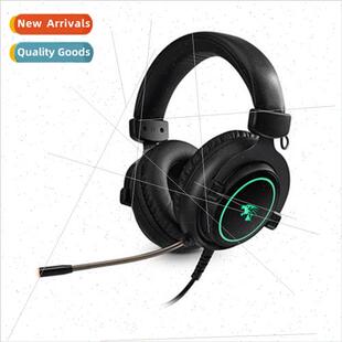 New V6000 Headset Gaming Headset PC RGB ghts PS4 Chicken Wir