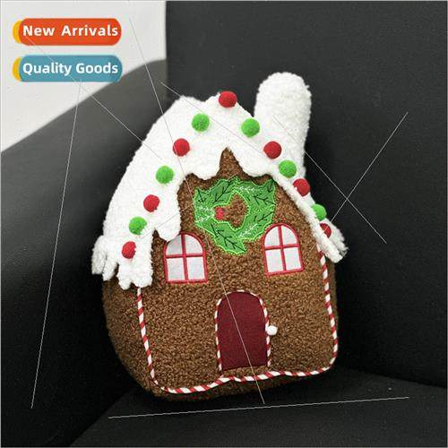 New Gingerbread House Pillow Holiday Gingerbread Man House P