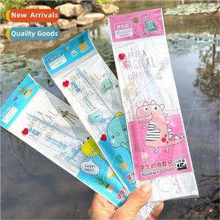 Creative Student Dinosaur Ruler Set 20CM  + 2 pieces of tria