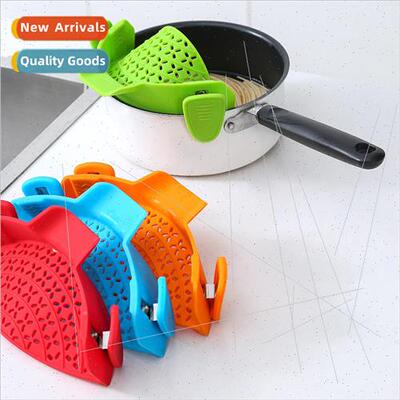 licone drainer pot side draining block household noodles veg