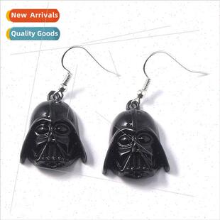 Film and  around Star Wars Darth Vader earrings creative sma