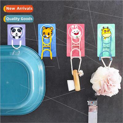 Hanging hooks kitchen bathroom basin rack bathroom clothes w