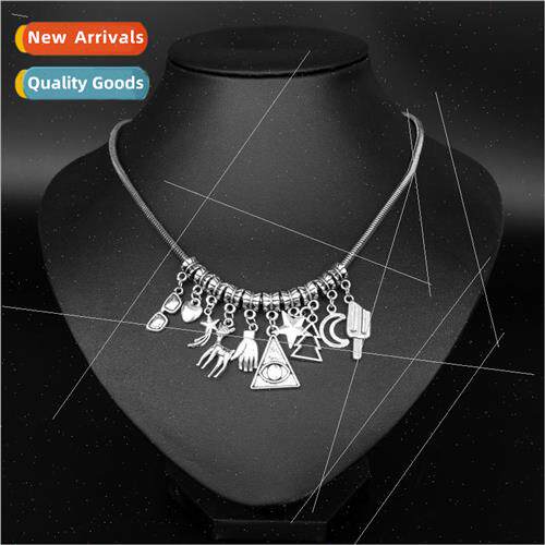 New Jewelry Weirdtown Gravity Falls Star Moon Combo Tassel N