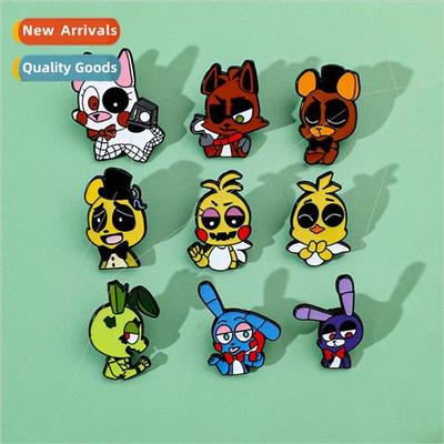 Cartoon horror thriller adventure game characters around the