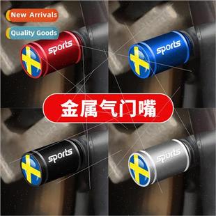 valve cap aluminum Sweden core tire alloy pers car