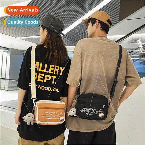The new Korean casual 适用eign  shoulder bag literary men an