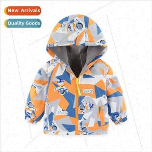 spring fall and Childrens cotton boys winter jacket clothing