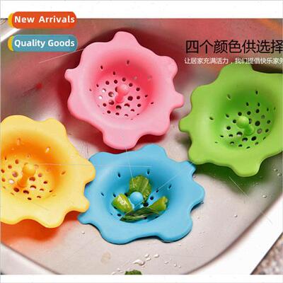 Portable licone Floor Drain Bathroom Floor Drain Hair Hair S
