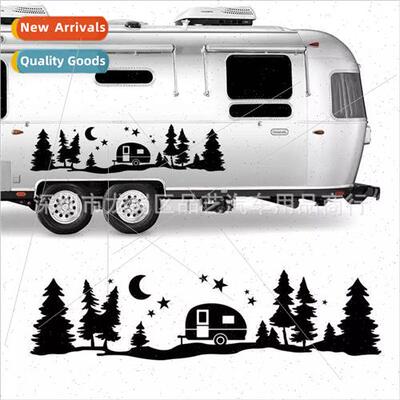 X-309 Christmas stickers DIY car decals graphics star moon e