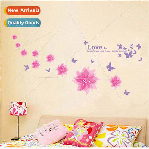 Romantic  decorative stickers school dormitory wall stickers
