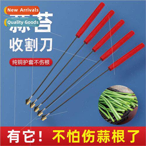 Garlic moss harvesting knife pump garlic shoots god tool pum